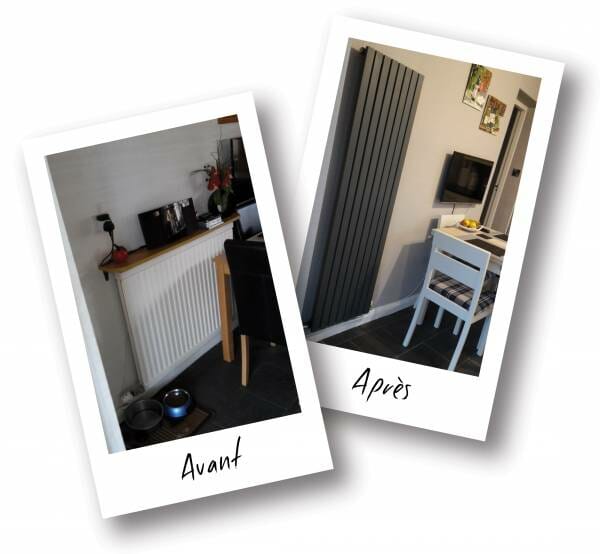 Quand une transformation passe par un radiateur design
