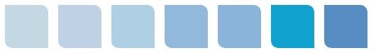 Palette de couleurs - bleu canard