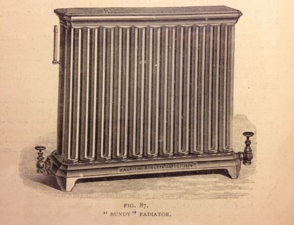 Radiateur Bundy Rectangulaire