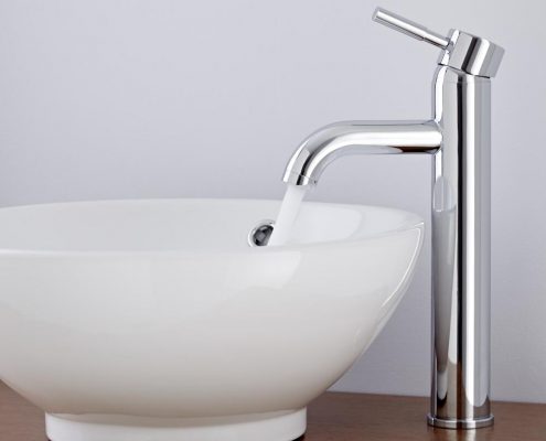 mitigeur lavabo haut