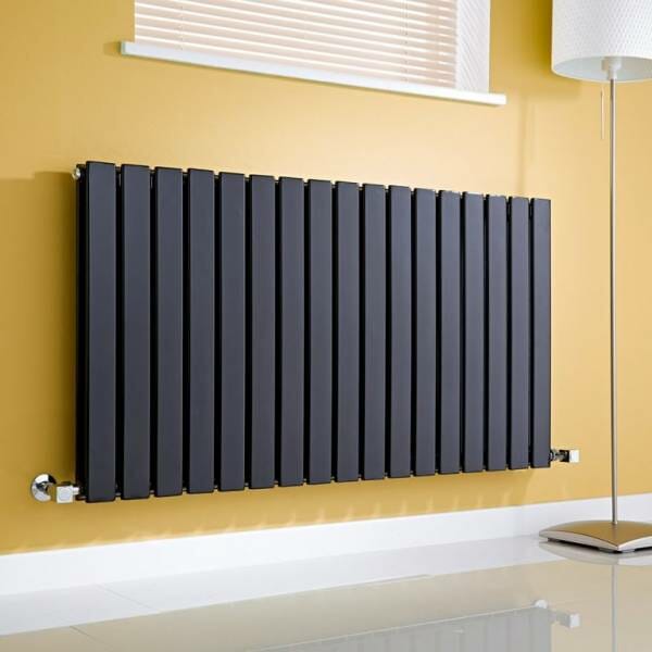 radiateur horizontal noir