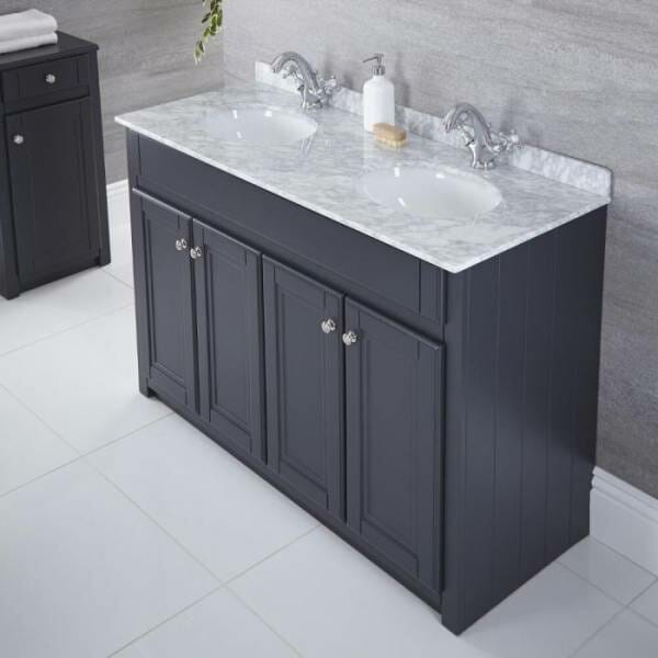 Meuble Double Vasque Charlton Anthracite Hudson Reed