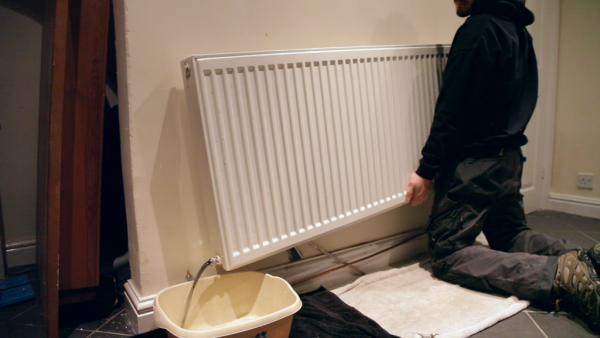 enlever le radiateur