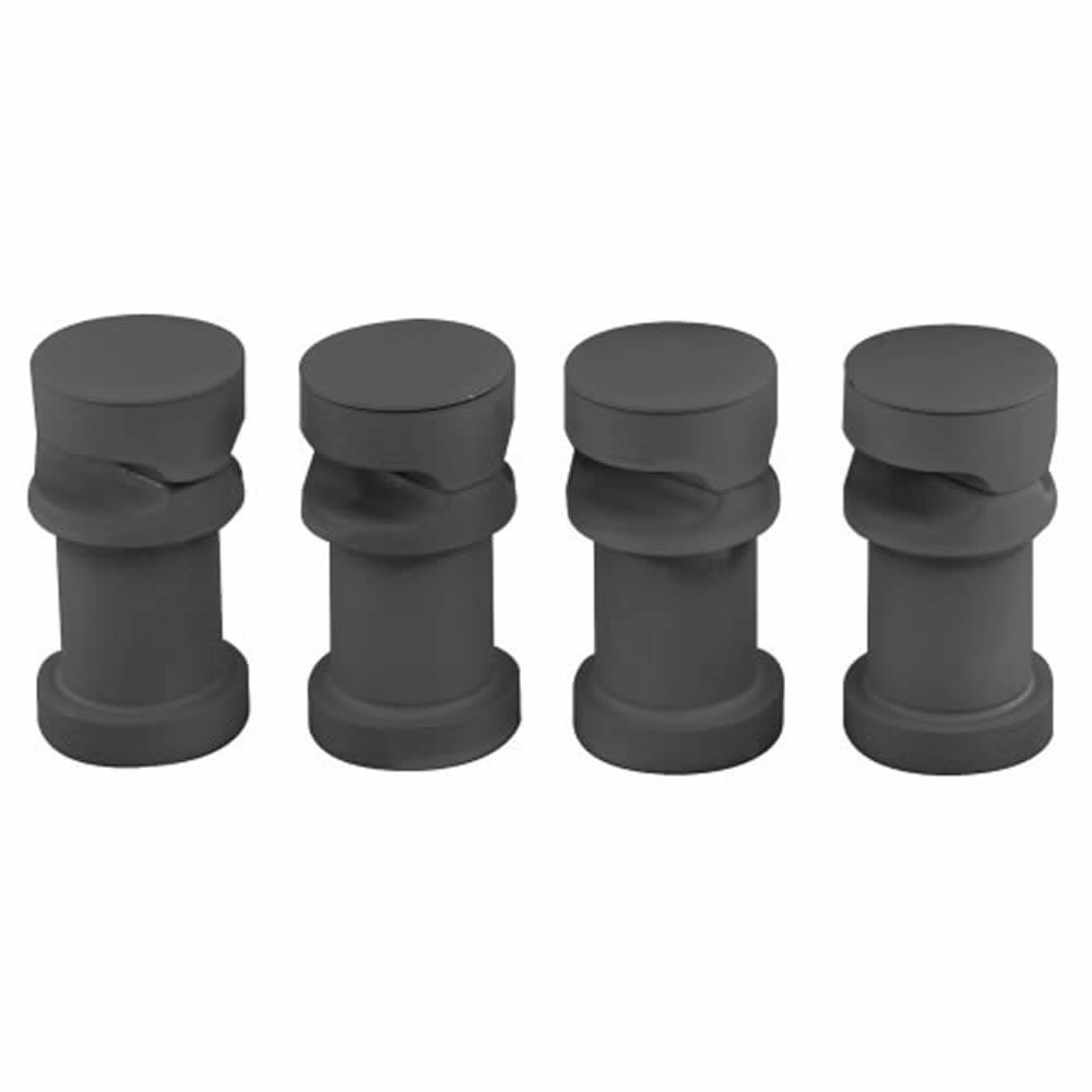 Supports muraux pour radiateur – Installation horizontale – Anthracite – Vitality