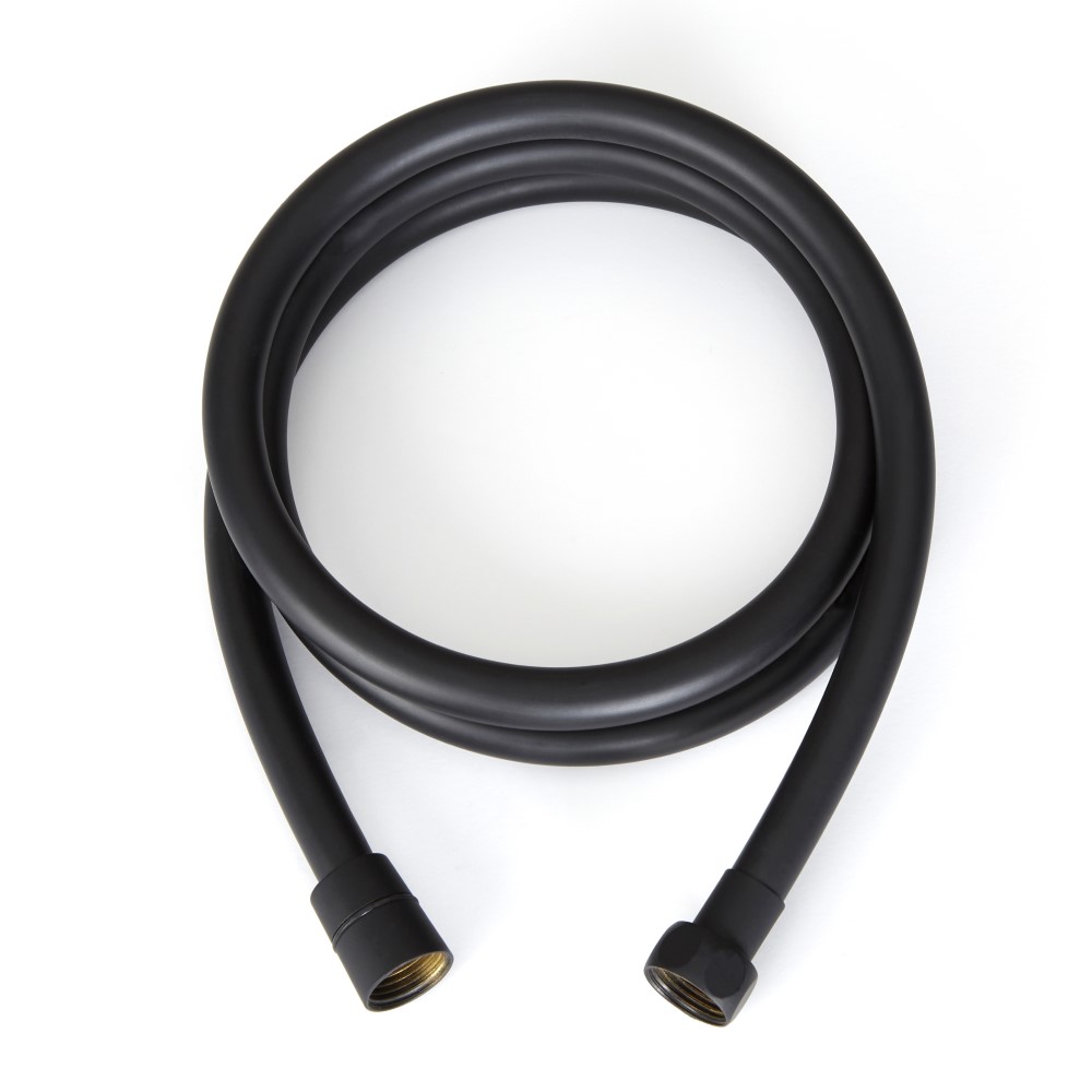 Flexible de douche lisse – 175 cm – Noir - Nox