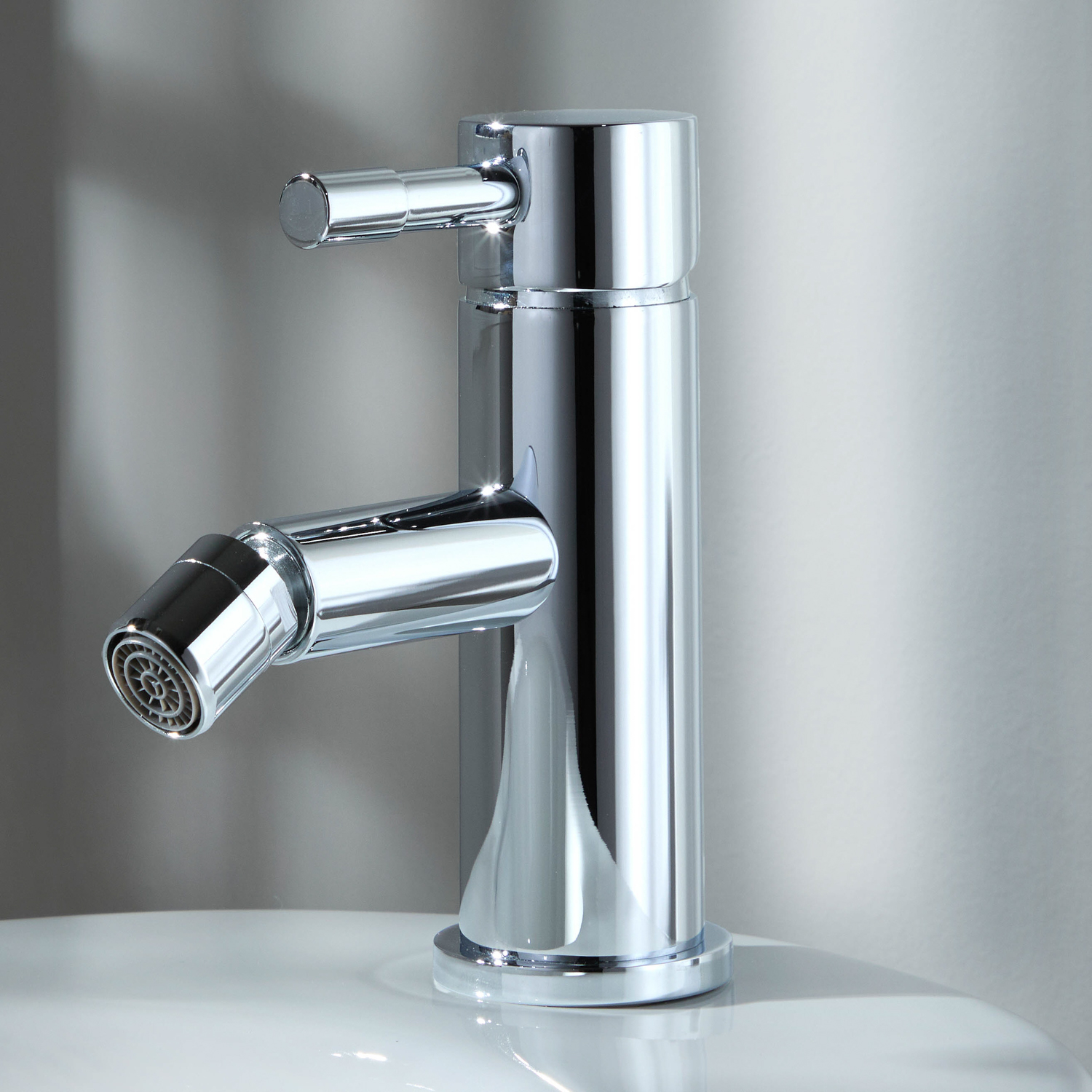 Robinet+Bidet+Mirage+Mitigeur+Laiton+Massif+Chrome+Design+Moderne