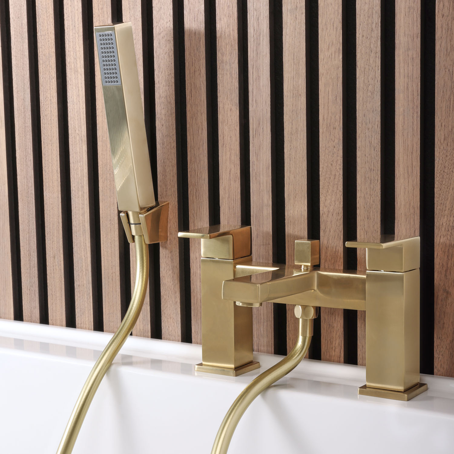 Mitigeur+bain+douche+-+Or+satine+-+Lyra