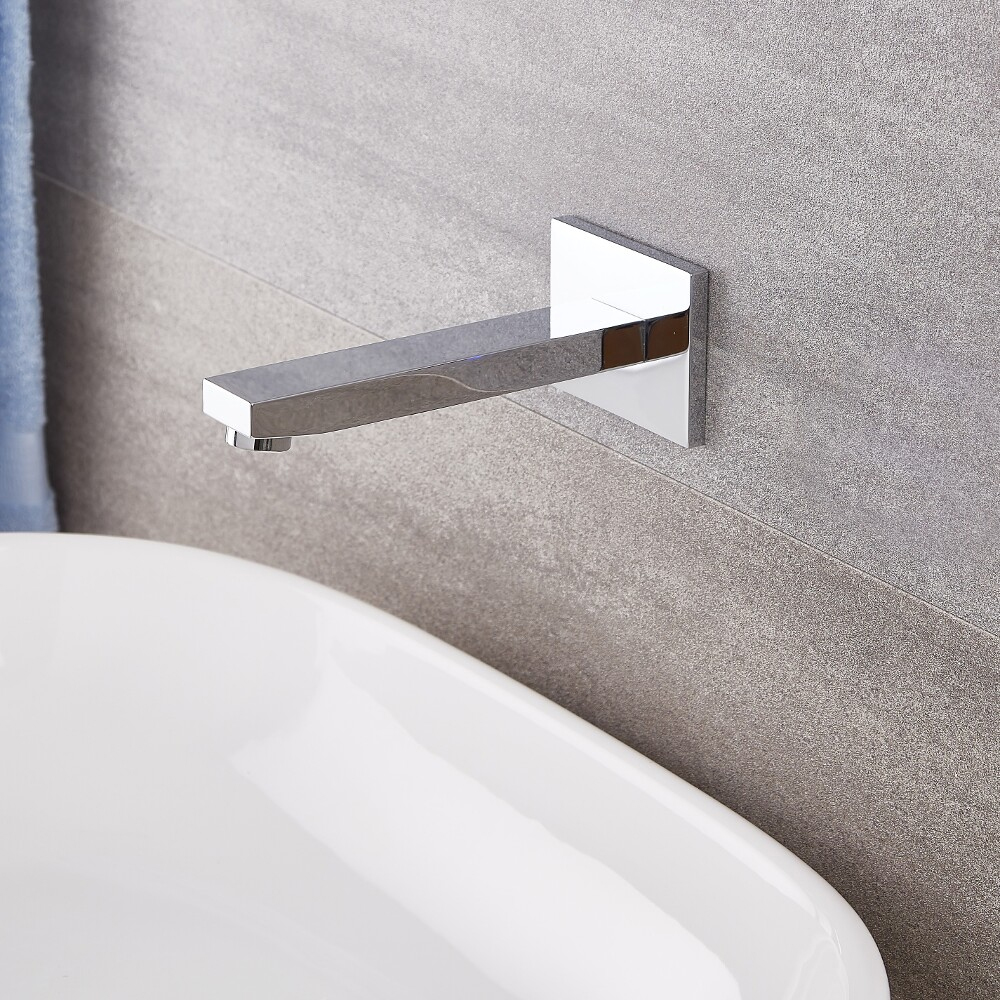 Bec verseur baignoire mural – Chromé - Kubix