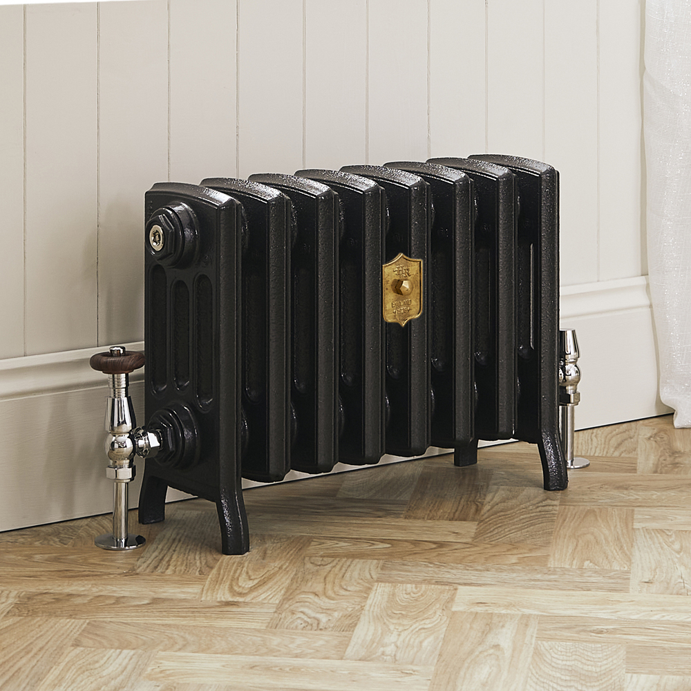 Radiateur fonte – 35,7 cm – Graphite antique – Tailles multiples - Isabel