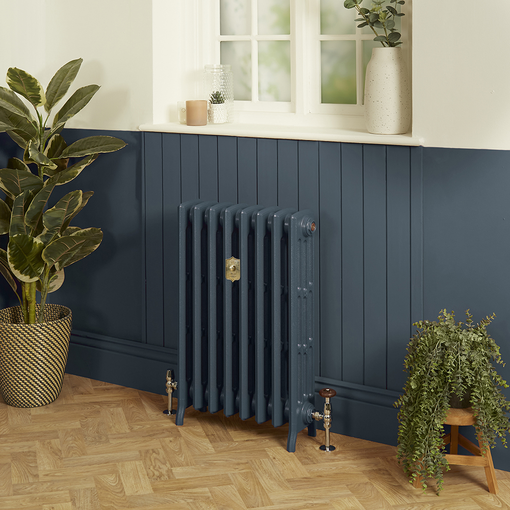 Radiateur fonte - 76 cm - Hague Blue 30 de Farrow & Ball - Choix de tailles - Isabel
