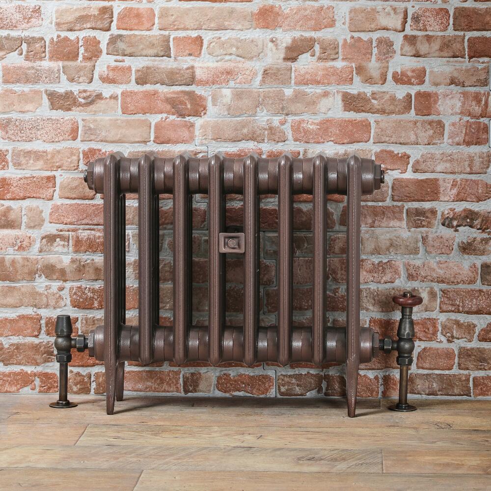 Radiateur fonte - 46 cm – Cuivre antique – Tailles multiples – Victoria