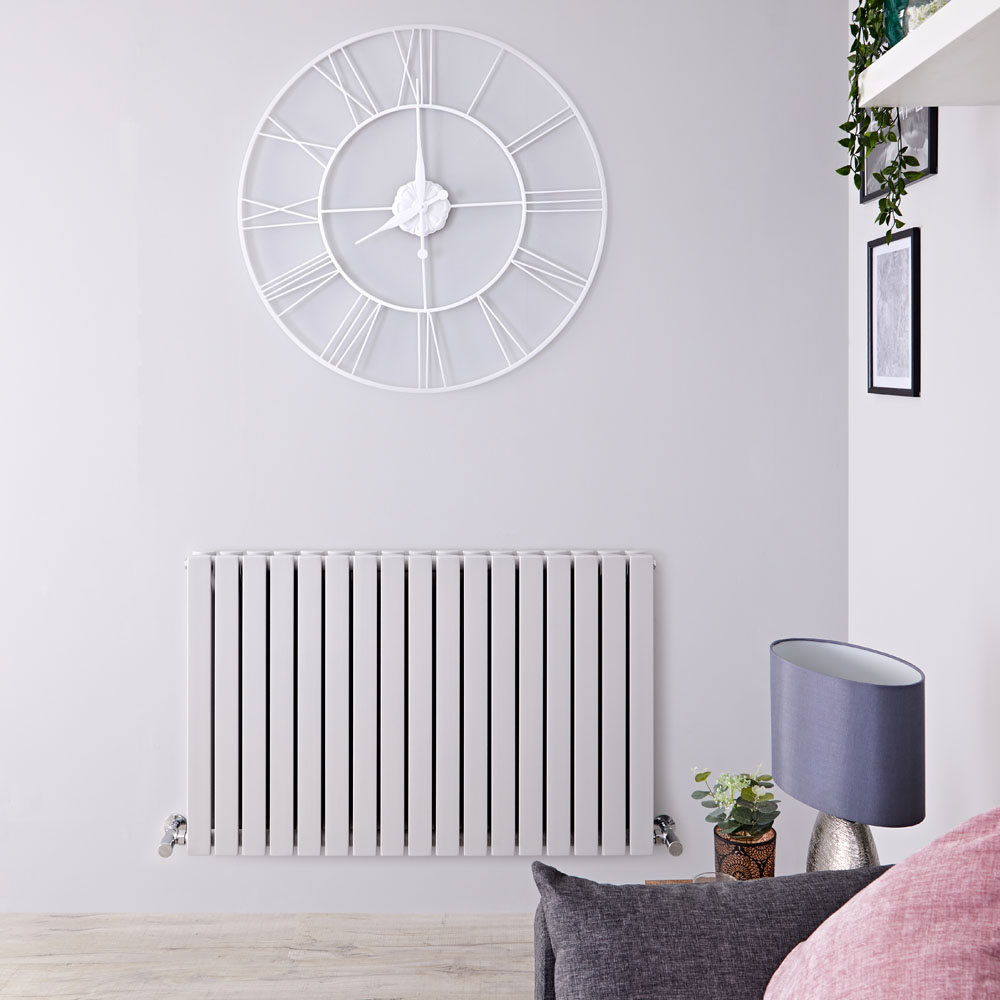 Radiateur horizontal Sloane Gris Souris 63.5 x 100cm 1022 watts