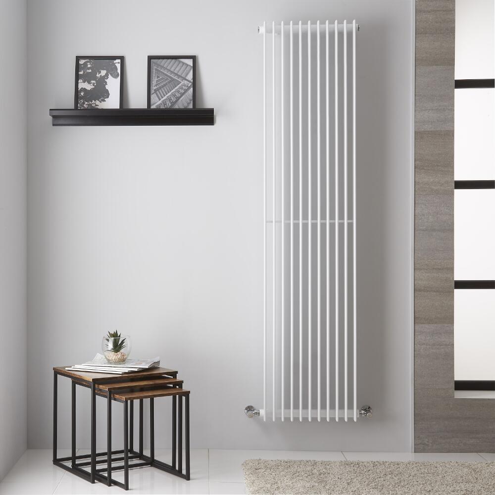 Roma - Radiateur Design Blanc - 180cm x 44.5cm 1428 Watts