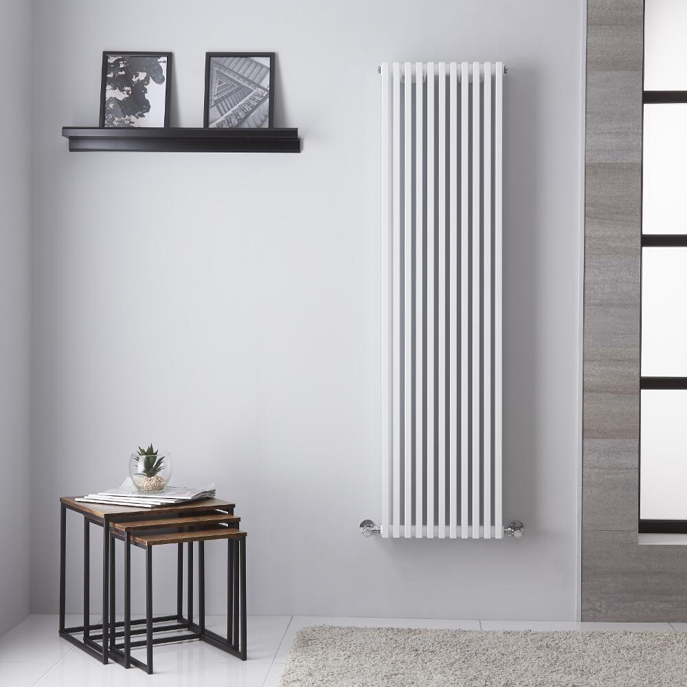 Neive - Radiateur Design Blanc - 150.6cm x 39.2cm