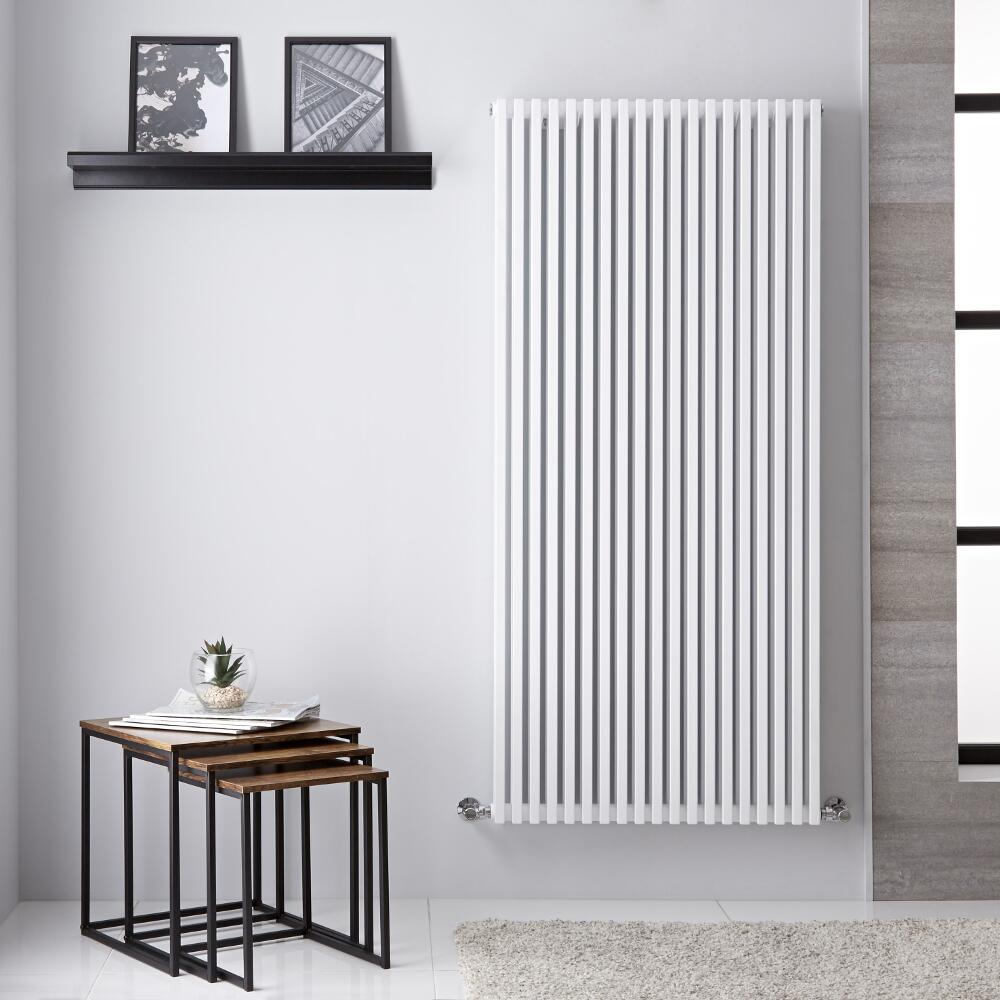 Neive - Radiateur Design Blanc - 150.6cm x 68cm
