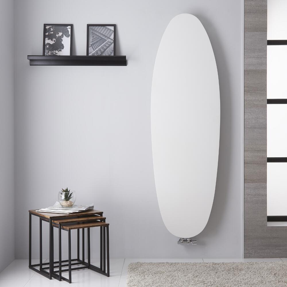 Tavolara - Radiateur Vertical Design Blanc Minéral - 122.8cm x 53.5cm