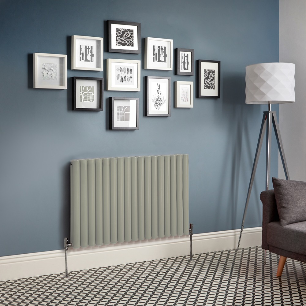 Radiateur design horizontal – Vert sauge – Choix de tailles - Vitality