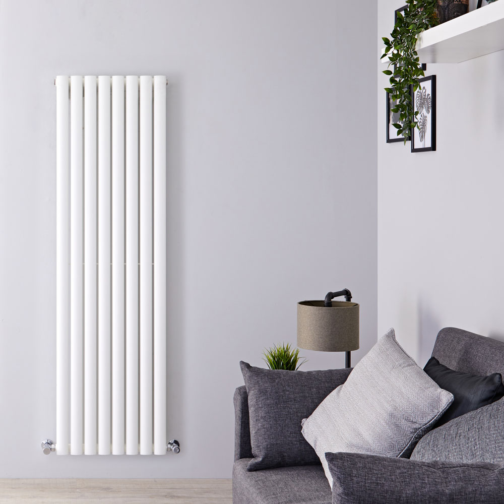 Radiateur design vertical – Blanc – 160 cm x 47,2 cm - Vitality