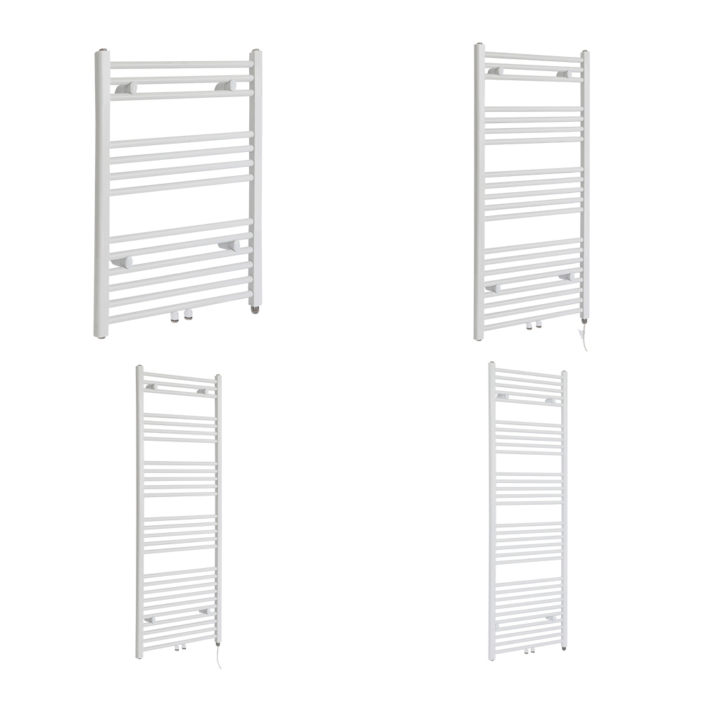 Seche-serviettes+electrique+–+Blanc+–+80,3+cm+x+50+cm+-+Sans+cache-câble+%26+element+simple+-+Neva