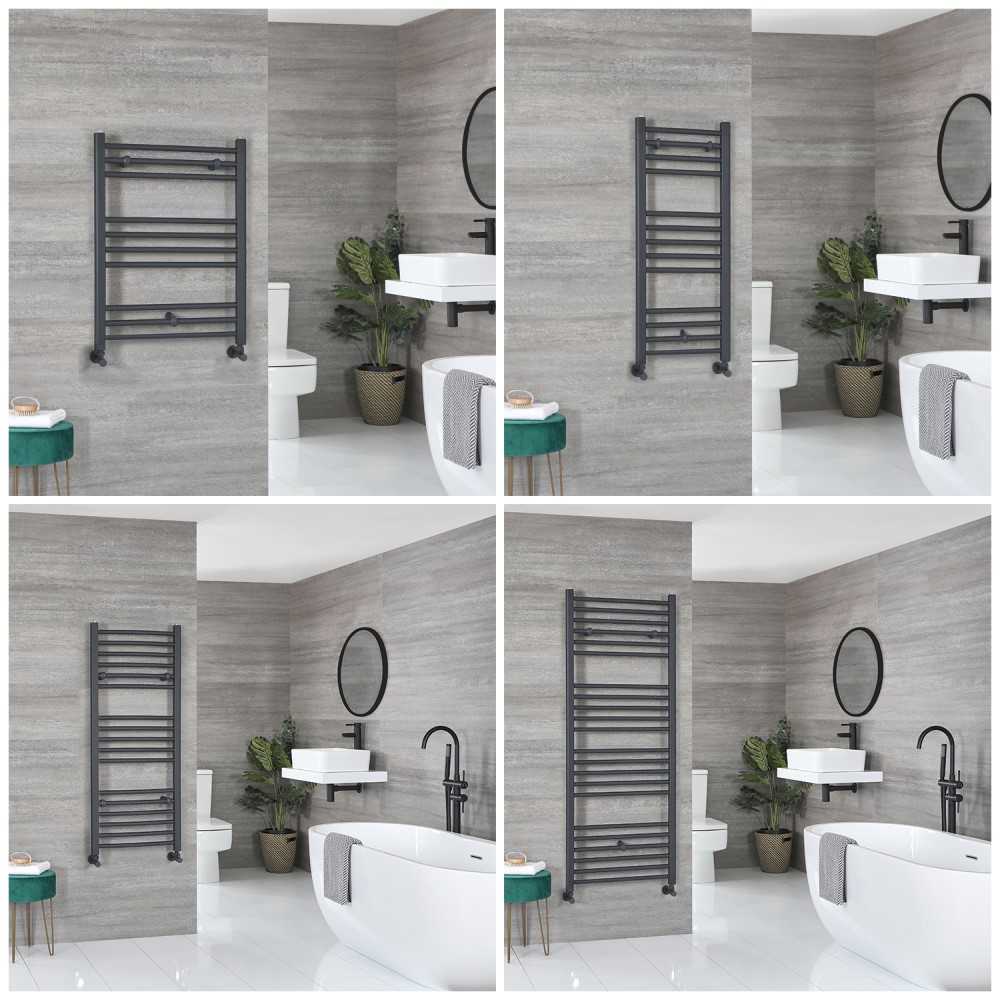 Sèche-serviettes plat – Anthracite – Choix de tailles – Artle