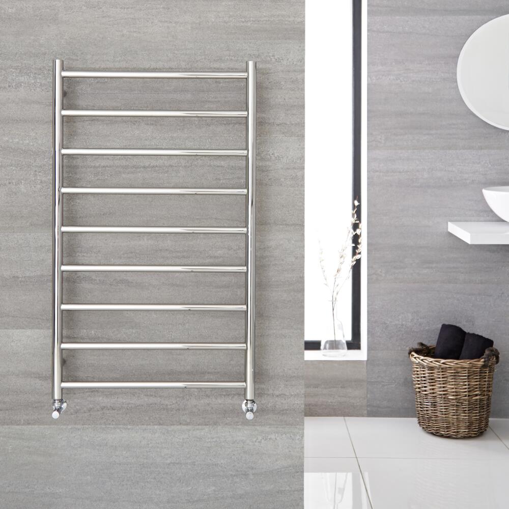 Sèche-serviettes eau chaude 50cm x 100cm - Quo chromé - 315 watts