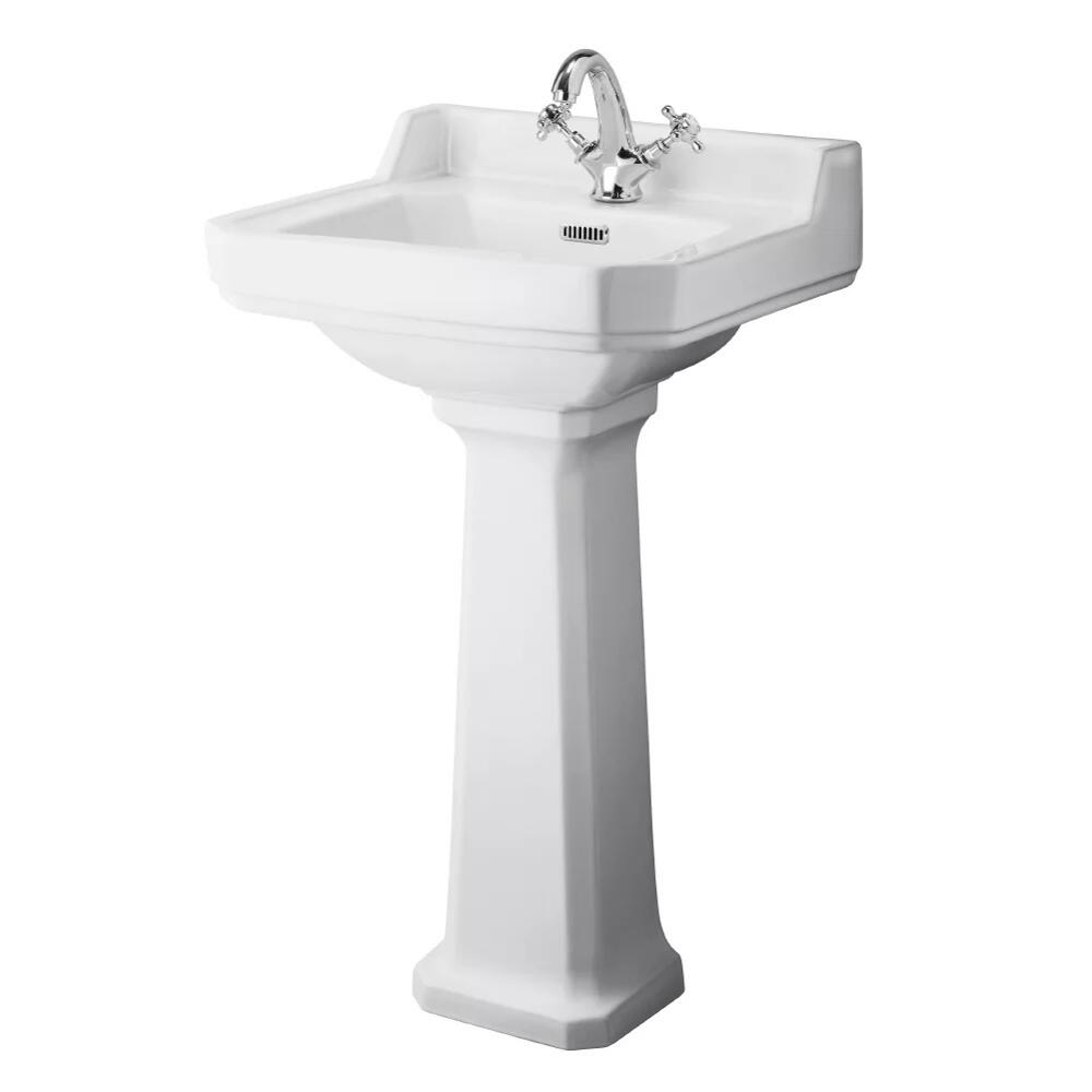 Lavabo sur colonne rétro - 50 cm - Richmond