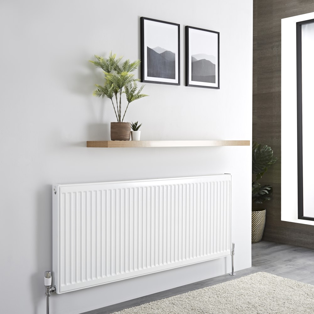 Radiateur À Panneaux Type 11 Horizontal Blanc Eco 60cm x 140cm x 5cm 1560 Watts
