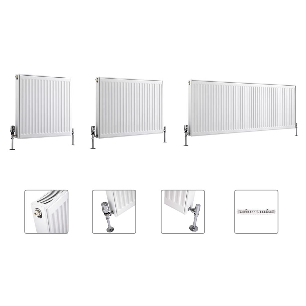 Radiateur à panneaux – Tailles multiples (Type 11) - Eco