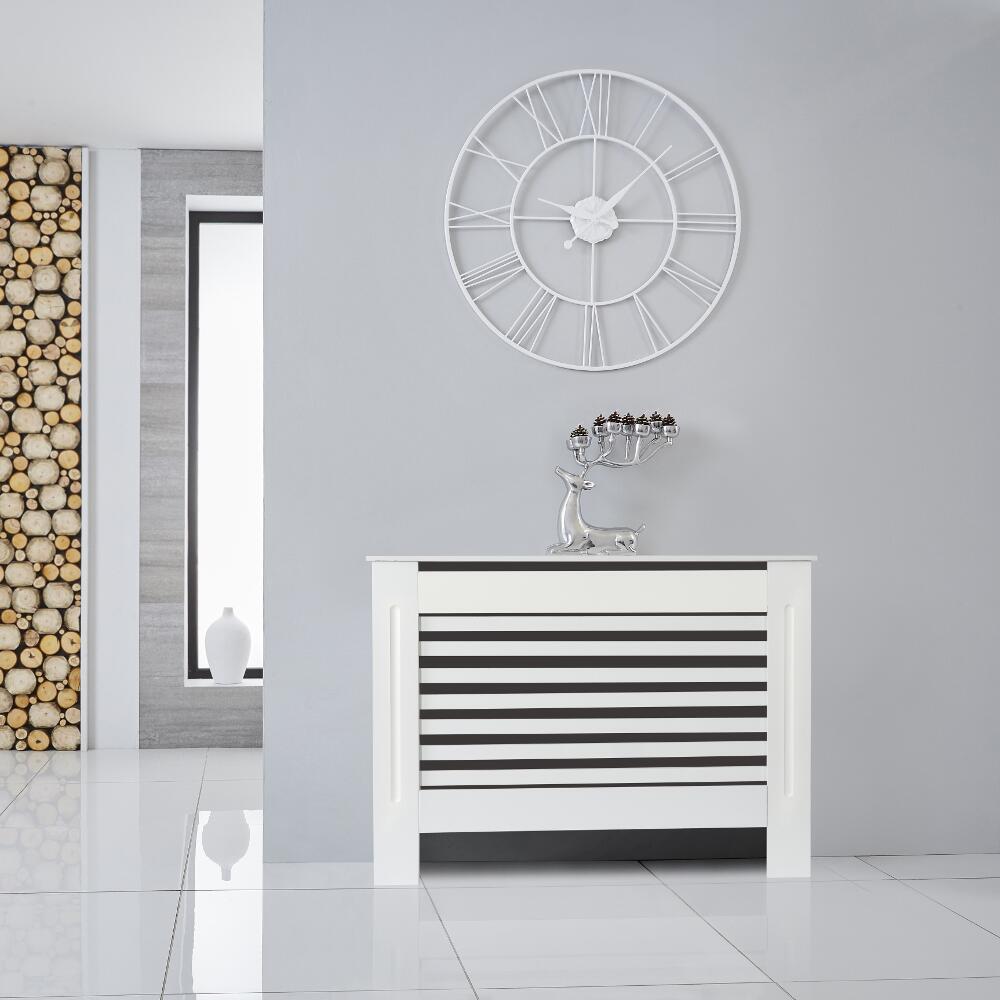 Cache Radiateur Blanc 81,5 cm x 11,2 cm Newham
