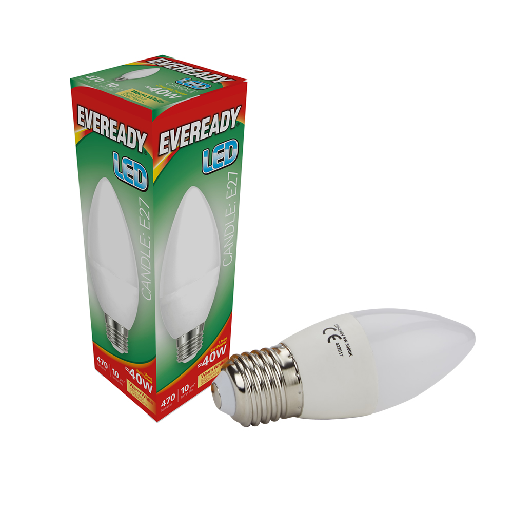 Ampoule Flamme LED 6W E27 - Eveready