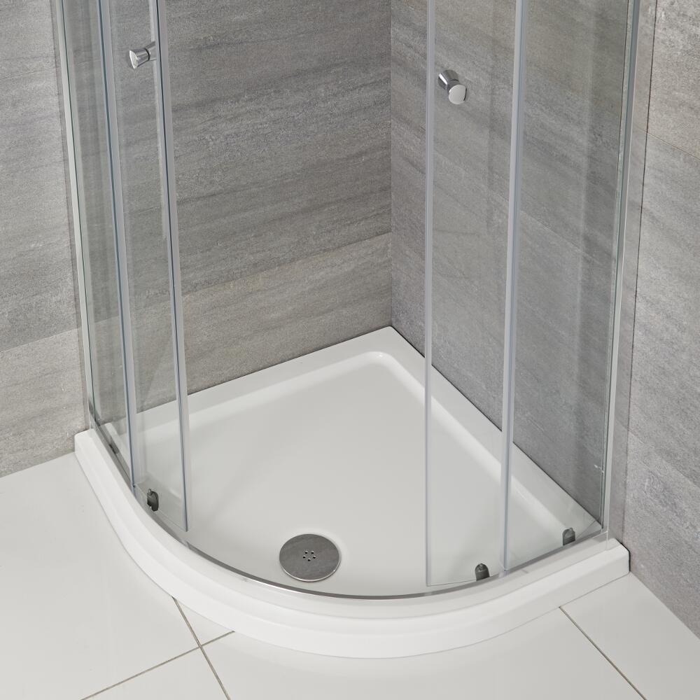 Receveur de douche quart de rond à profil bas – 100 cm x 100 cm - Maxon