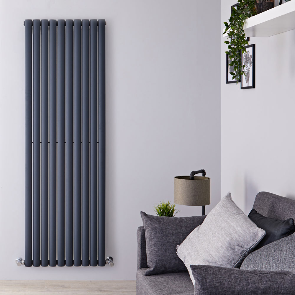 Radiateur design vertical – Anthracite – 178 cm x 59 cm – Vitality