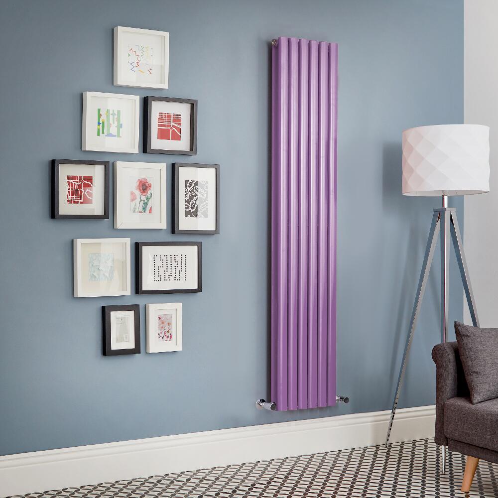 Radiateur design vertical – Violet – Choix de tailles - Vitality