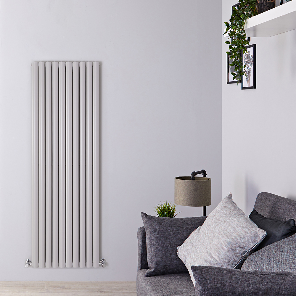Radiateur design vertical – 178 cm x 59 cm – Gris clair - Vitality
