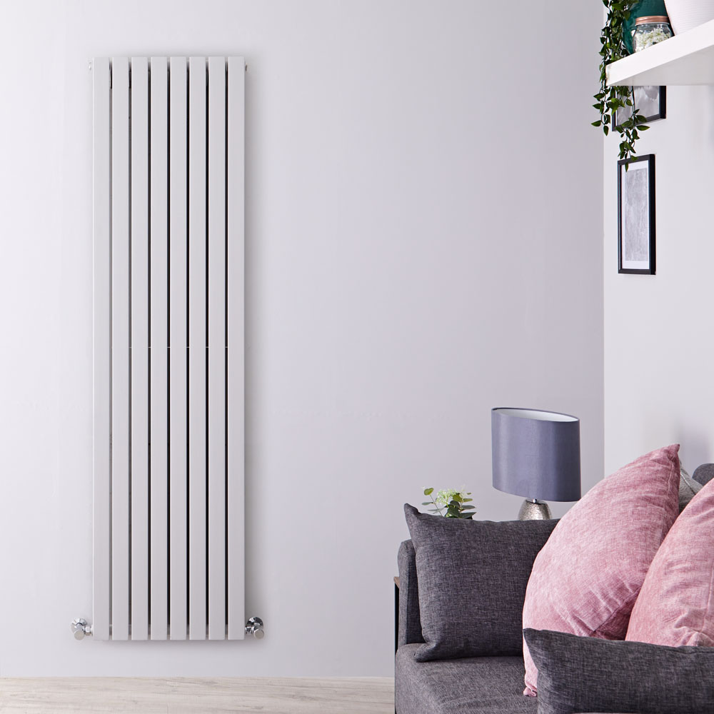 Radiateur vertical Sloane Gris souris 178 x 47.2cm 1931 watts