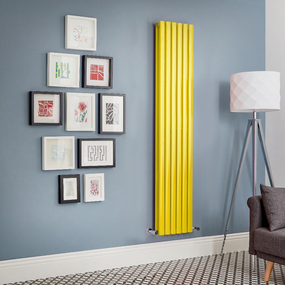 Radiateur design vertical – Jaune – Choix de tailles - Vitality