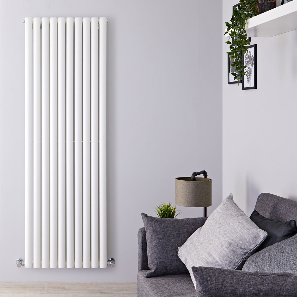 Radiateur Design Vertical Blanc Vitality 178cm x 59cm x 5,5cm 1487 Watts
