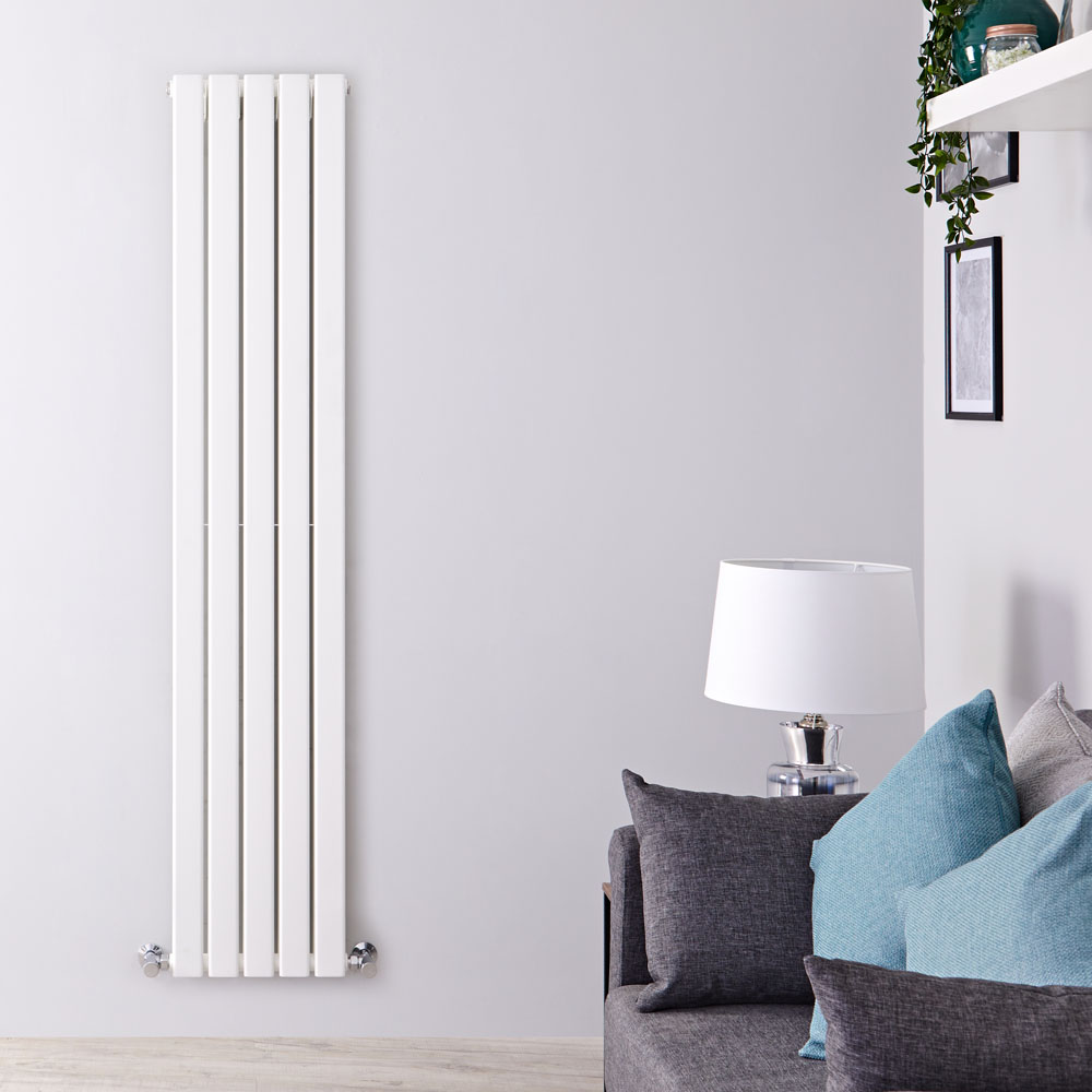 Radiateur Design Vertical Blanc Delta 178cm x 35cm x 6cm 1237 Watts