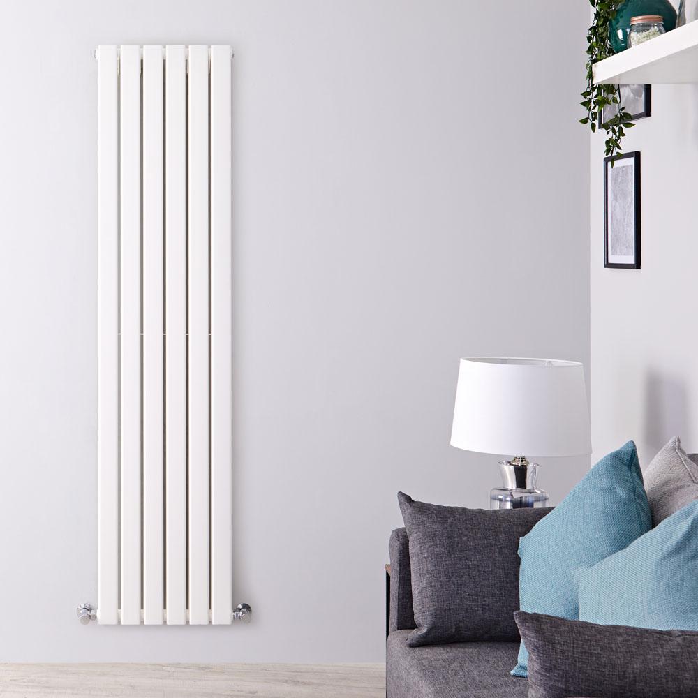 Radiateur Design Vertical Blanc Delta 178cm x 42cm x 6cm 1484 Watts