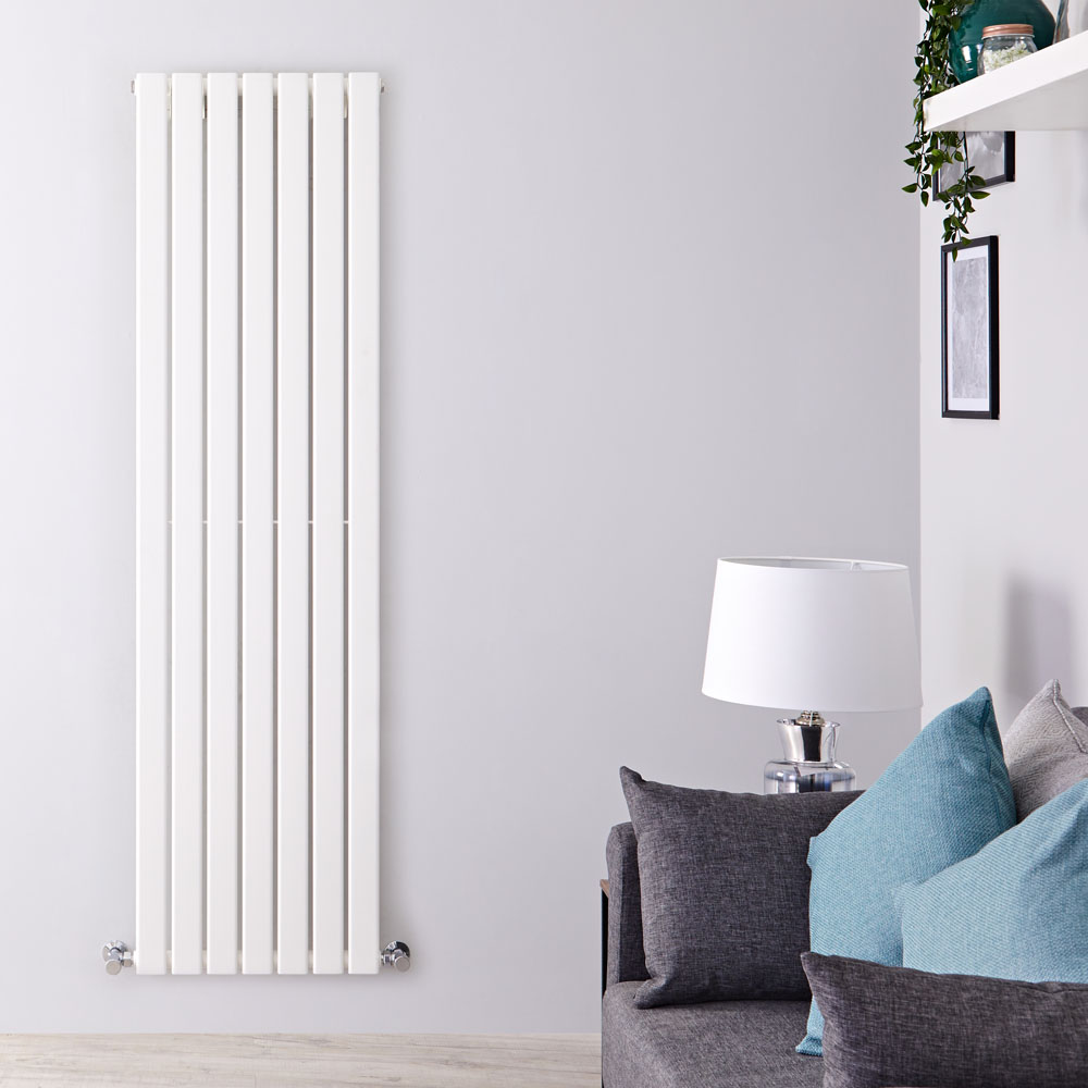 Radiateur Design Vertical Blanc Delta 178cm x 49cm x 4,7cm 1152 Watts