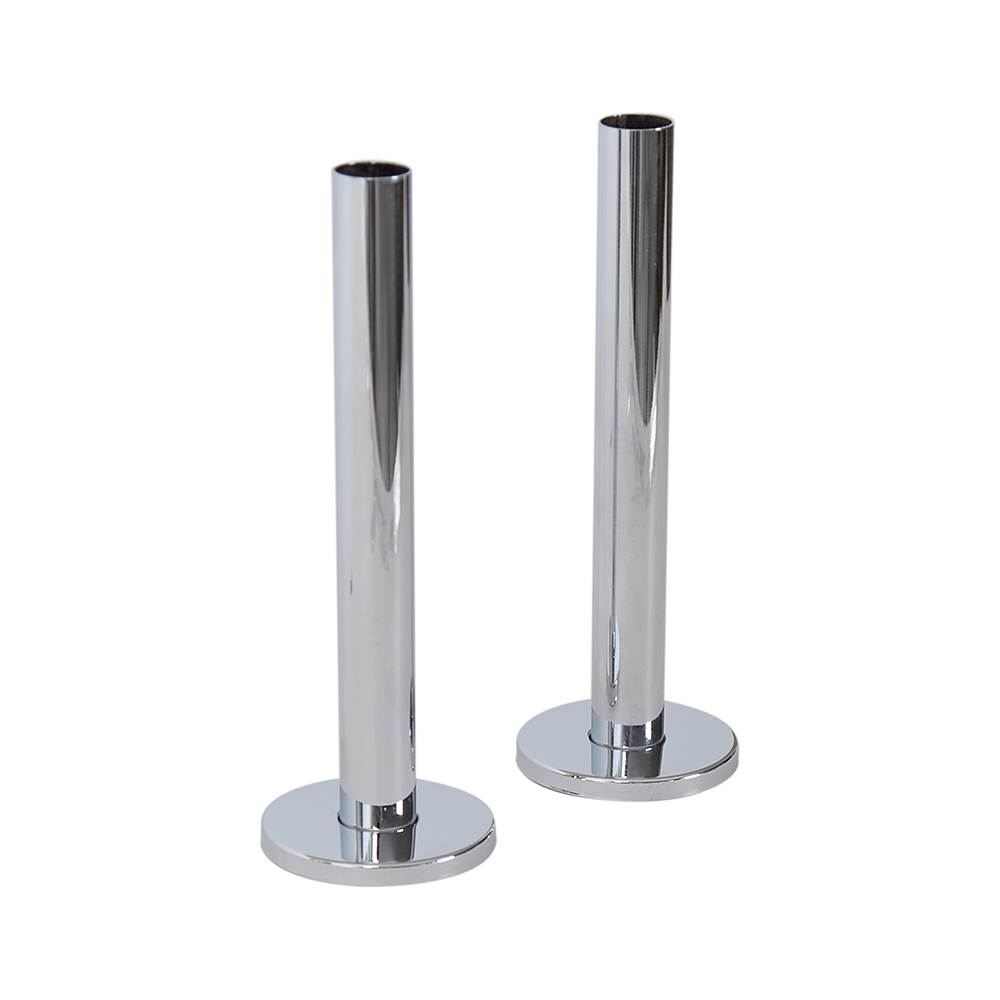 Raccords de tuyauterie (paire) - Chromé