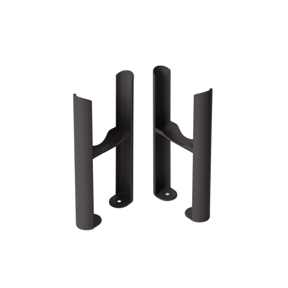 Pieds de radiateur pour les radiateurs style fonte à triple colonnes – Gris (Carbon Grey) - Windsor