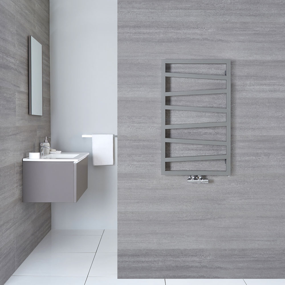 Torun - Sèche-serviettes Argent 83.5cm x 50cm