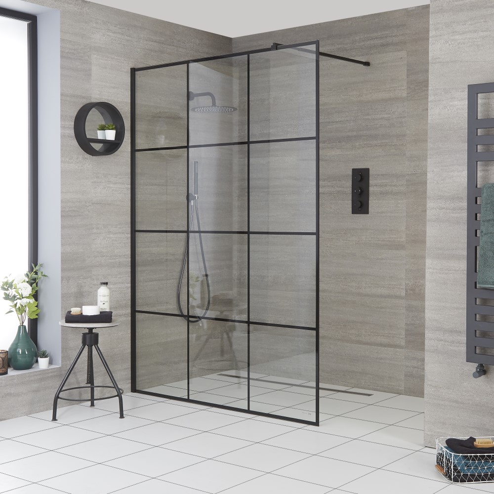 Paroi de douche verrière – Choix de tailles – Barq